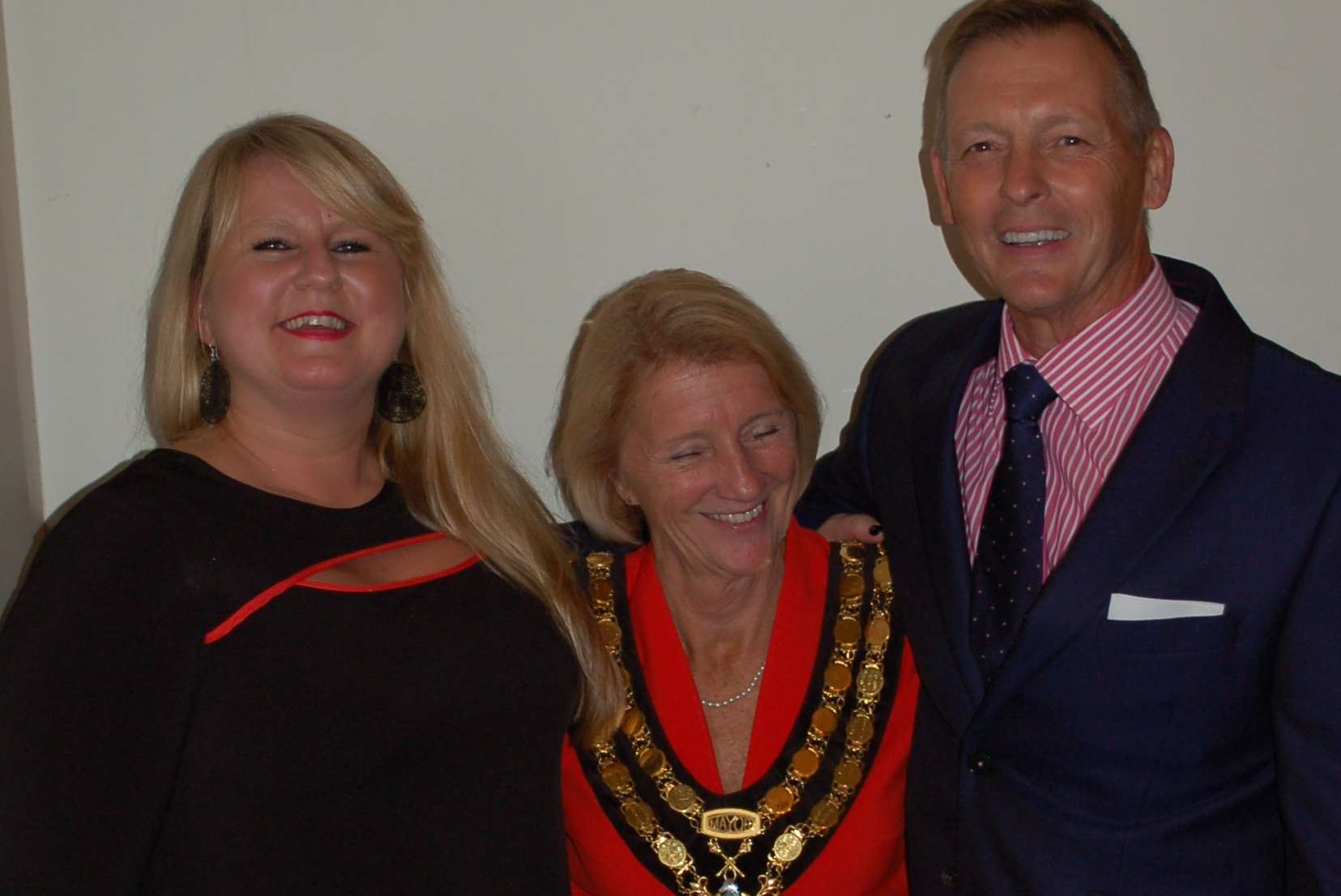 The Mayor of Tonbridge and Malling celebrated the shortlisting with staff from Hale Place