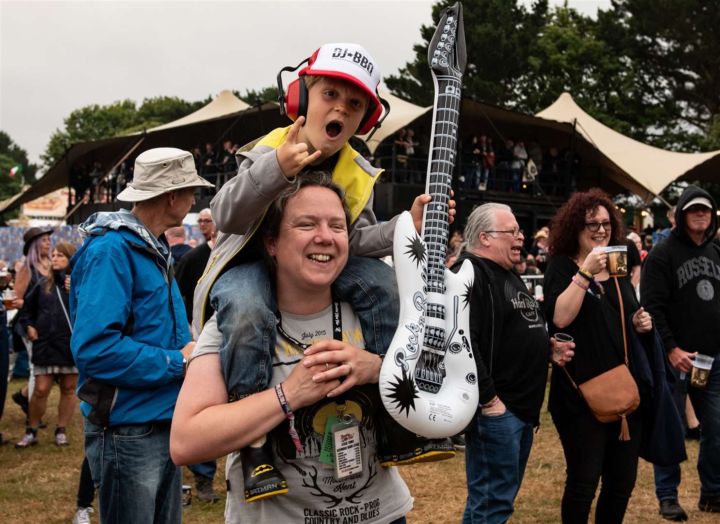 Young and old rock out at Ramblin Mas Fair Picture: Chris White