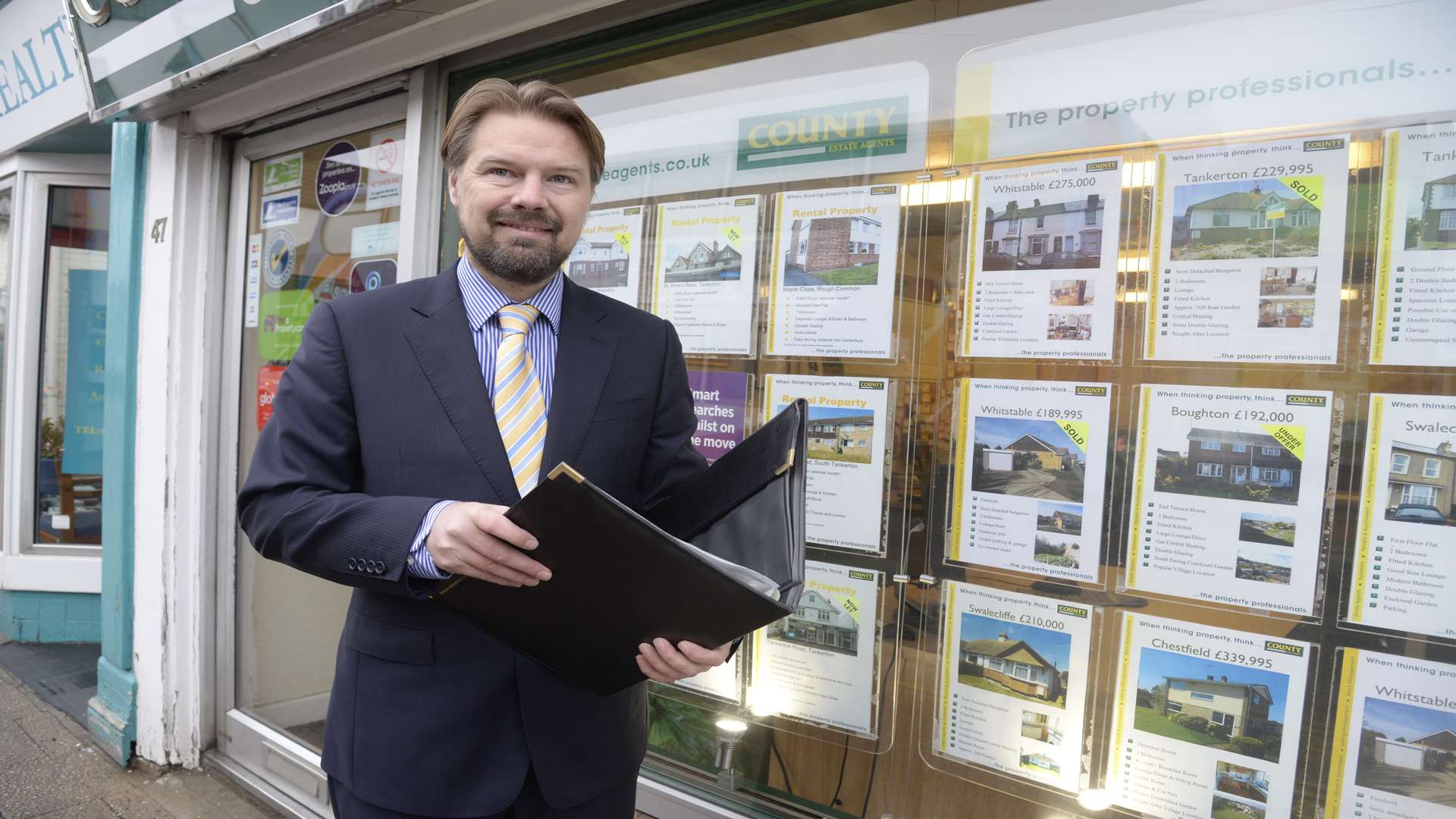 Russell Moxley of County Estate Agents has seen a rise in second home buyers