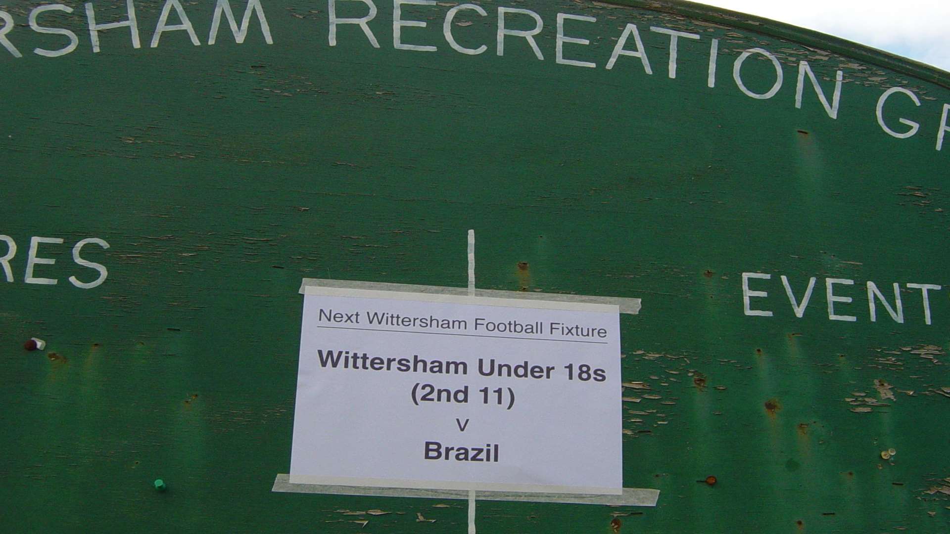 The weekend's Wittersham FC match is set to be a crowd-pleaser
