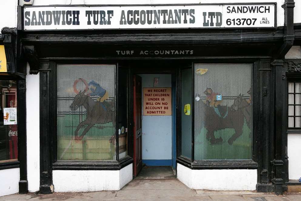 Sandwich Turf Accountants, which was targeted in the raid