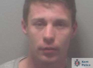 Evans was jailed for five years and seven months. Picture: Kent Police