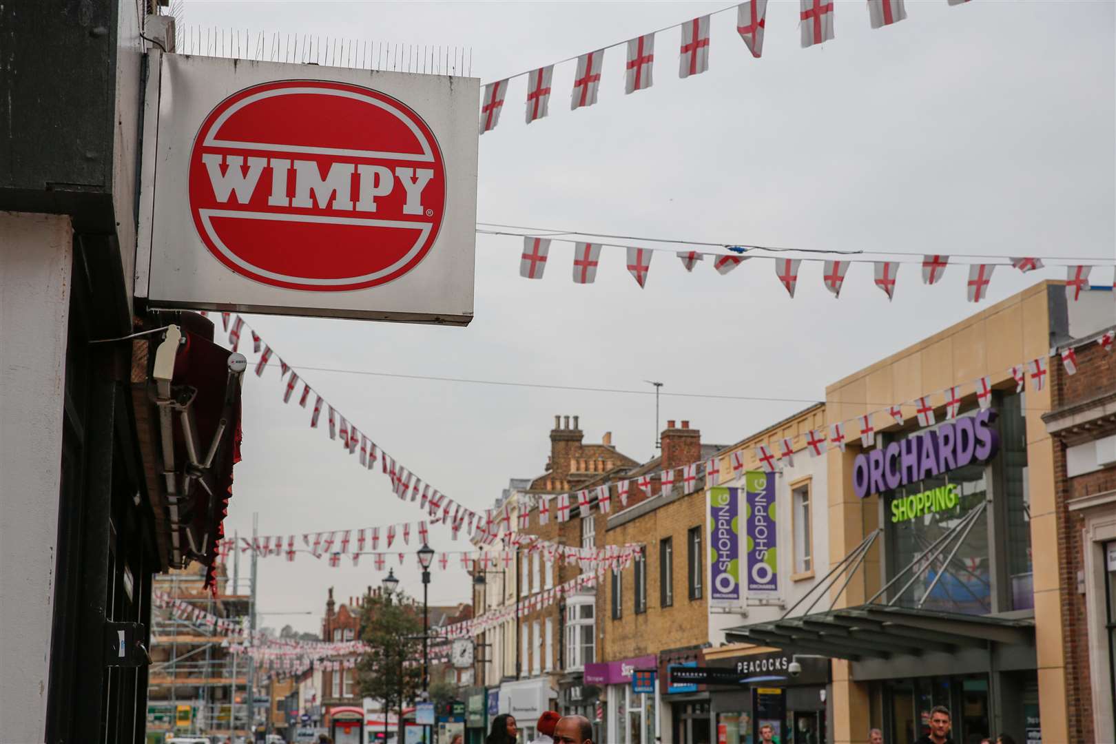 Wimpy in Dartford High Street