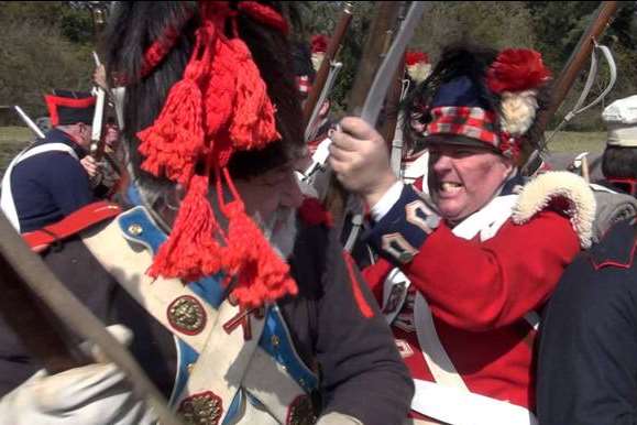 Step back in time for the Napoleonic weekend at Hole Park in Rolvenden