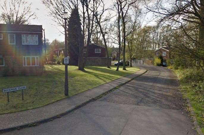 The outbreak is believed to have started in Beckman Close. Picture: Google Street View