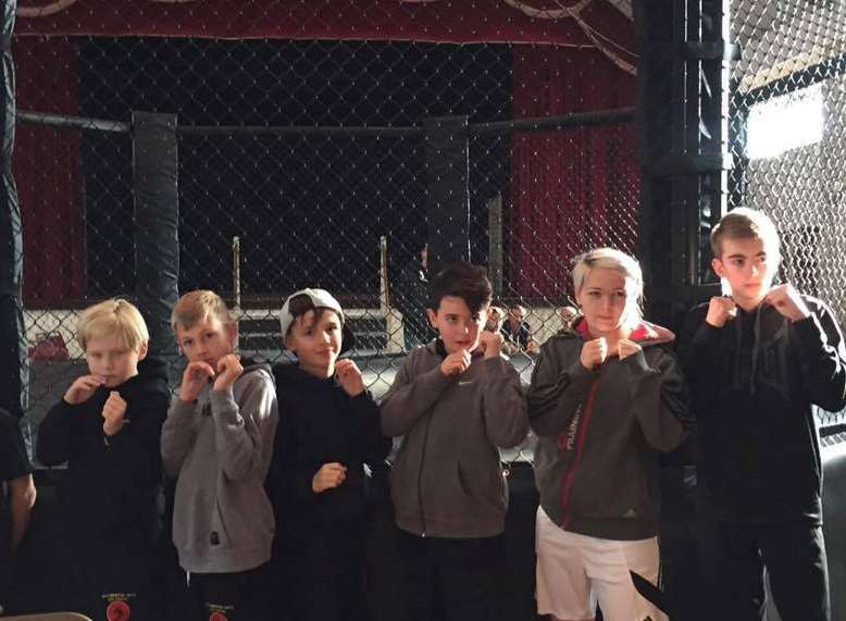 One of the club's cage-fighting squads
