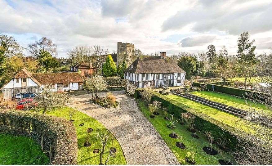 The home sits on grounds that amount to 4.75 acres. Picture: Savills