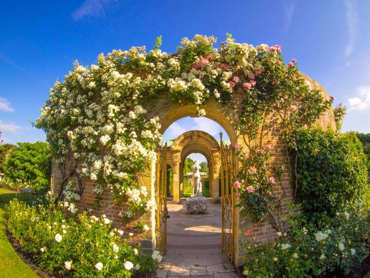 Hever Castle and Gardens is a beautiful place to visit, especially with out-of-hours access when you stay overnight. Picture: Hever Castle and Gardens