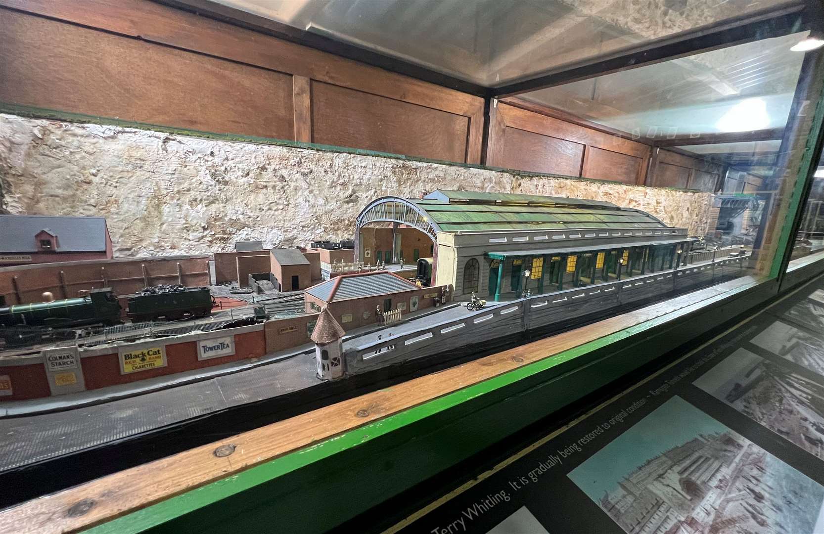 A model of the old Ramsgate Harbour station is in the entrance to the Ramsgate Tunnels and gives a sense of the scale of the site