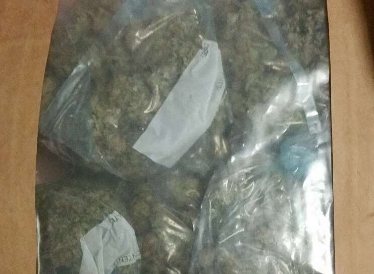Cannabis was seized after raids in Tonbridge.