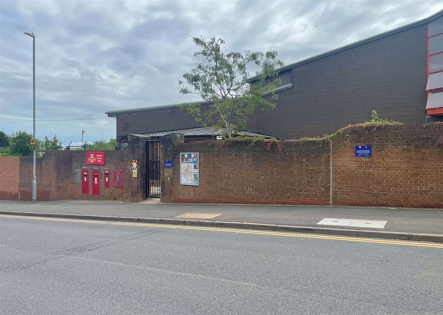 The delivery office in Tannery Lane, Ashford, is one of many to have its opening hours cut