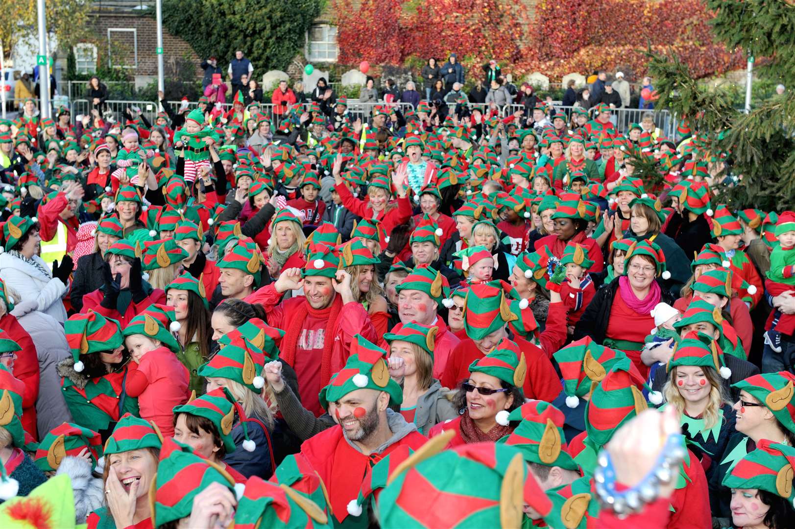 2014's world record attempt for the largest congregation of elves.