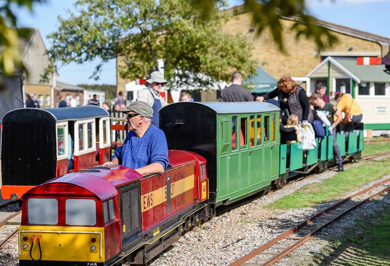 Brogdale Farm is home to Faversham Miniature railway