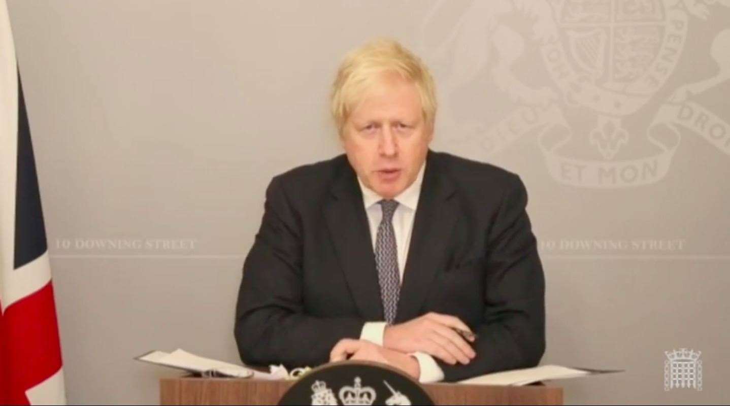 Boris Johnson is meeting senior ministers
