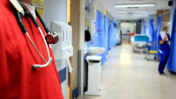 Despite long waiting times for a bed, Medway Maritime Hospital has said most patients are seen by staff within an hour