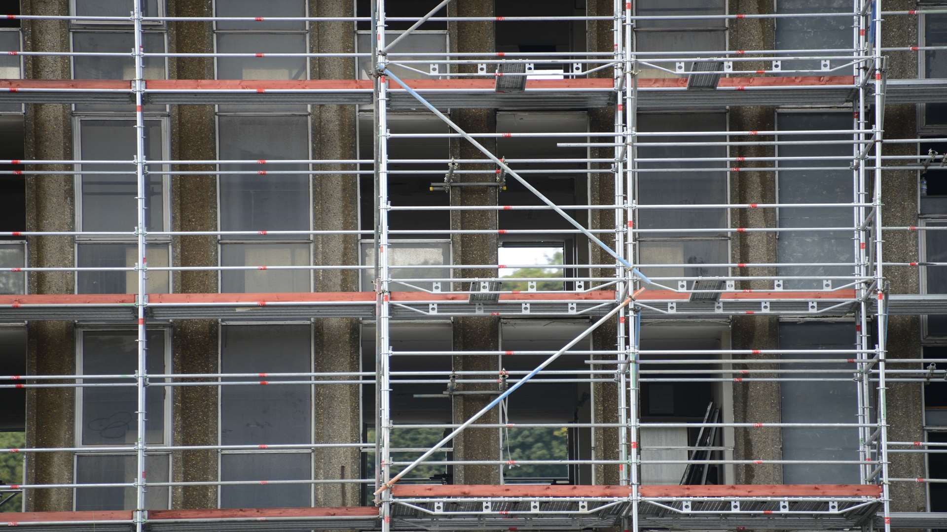 £4,000 worth of scaffolding was stolen.