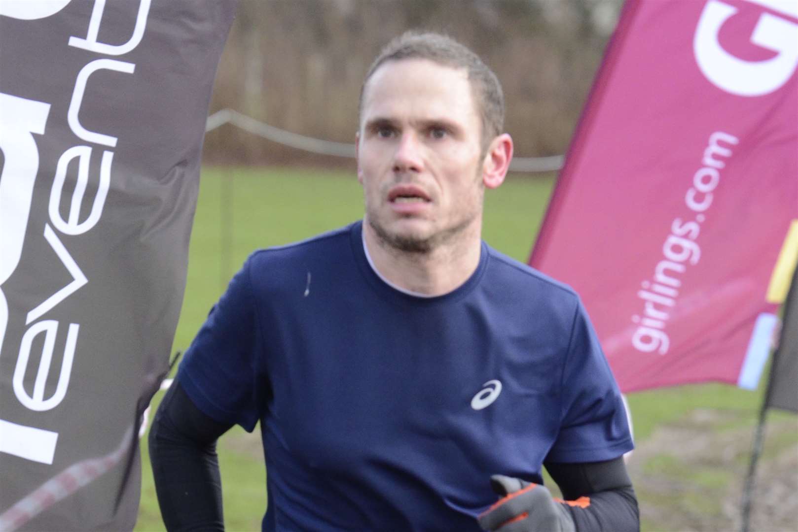 Nick Collins of Ashford AC won the one-hour challenge
