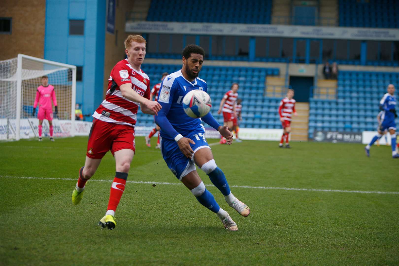 Vadaine Oliver scored his 16th of the season on Saturday Picture: Andy Jones