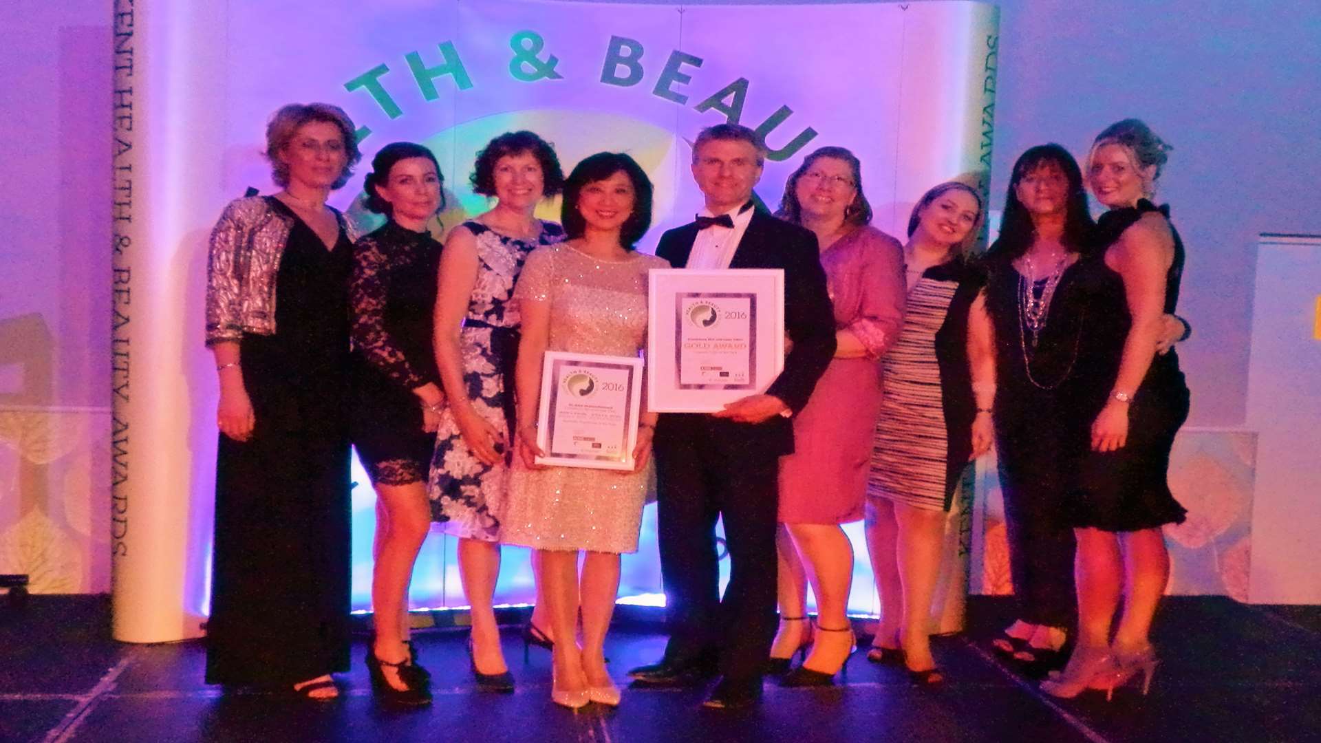Canterbury Skin Clinic won at the Kent Health and Beauty Awards