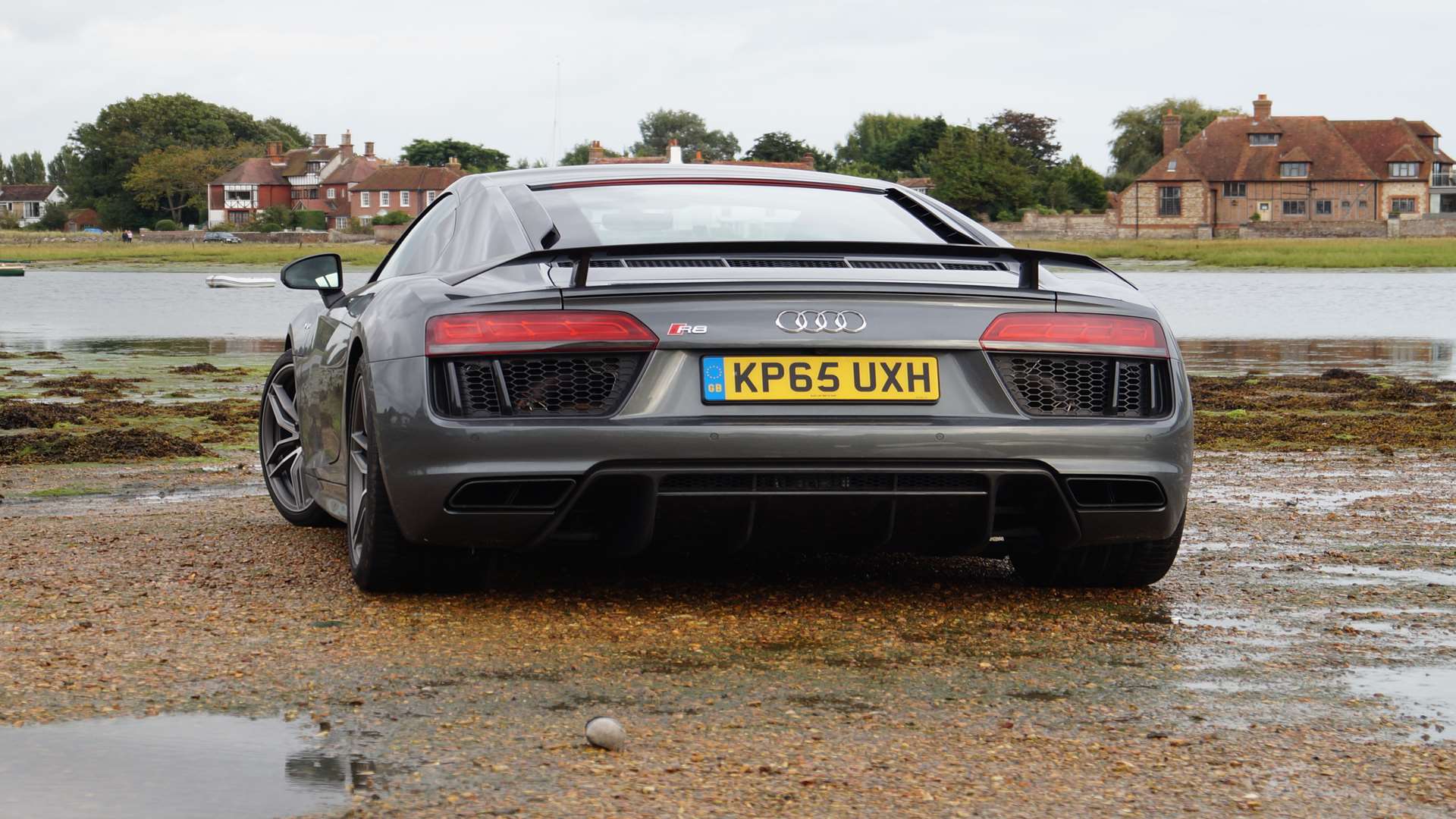 The view most drivers will get of the R8 V10 Plus