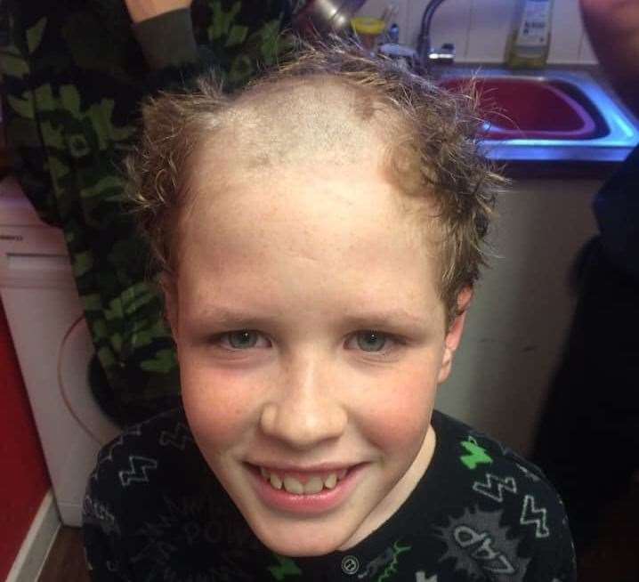 Hannah Sands from Herne Bay says: 'Started shaving my boy's hair, and the clippers went dead. It's ok now btw'