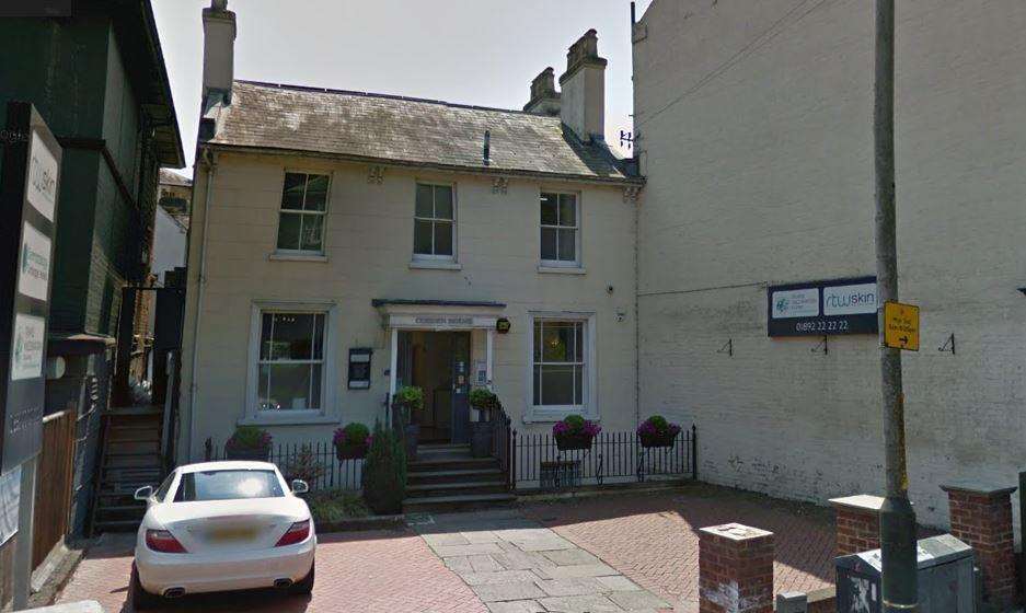 The rtwskin clinic in Tunbridge Wells. Picture: Google Street View