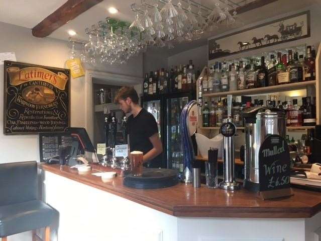 It was the barman’s first shift, but he’d obviously listened well during training as he made a confident start despite it being a busier lunchtime than expected Picture: Secret Drinker