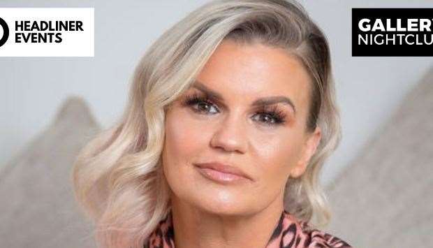 Kerry Katona will be at Gallery in Maidstone