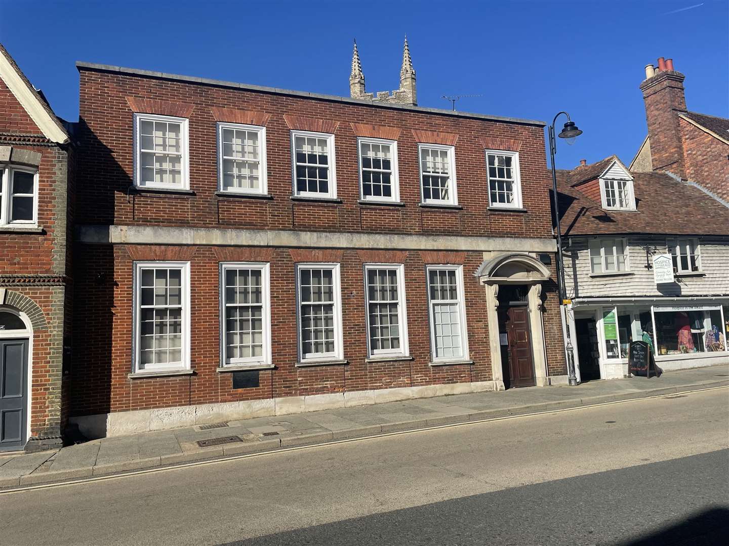 The former Barclays building in Tenterden High Street is set to be come a shop and a flat