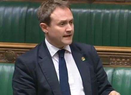 Tom Tugendhat, MP for Tonbridge and Malling, has been told about the situation regarding Leybourne pre-school Picture: Parliament TV