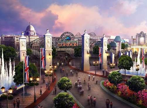 Developers hope the resort will be open - without the Paramount branding - in 2023