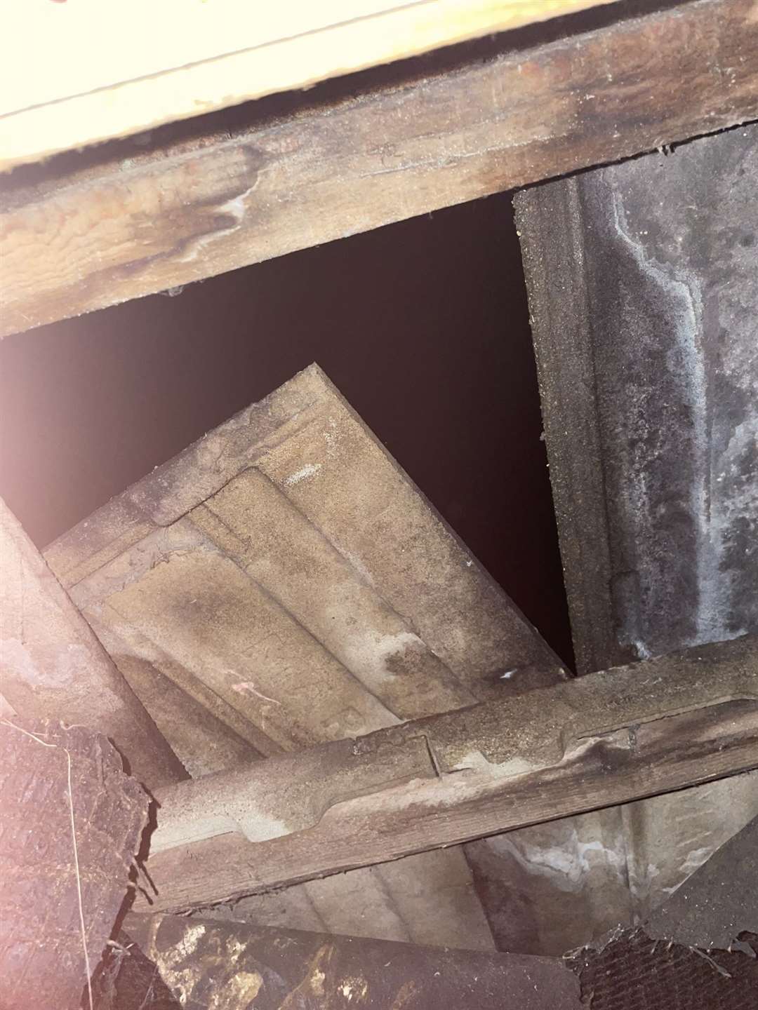 The hole in the roof