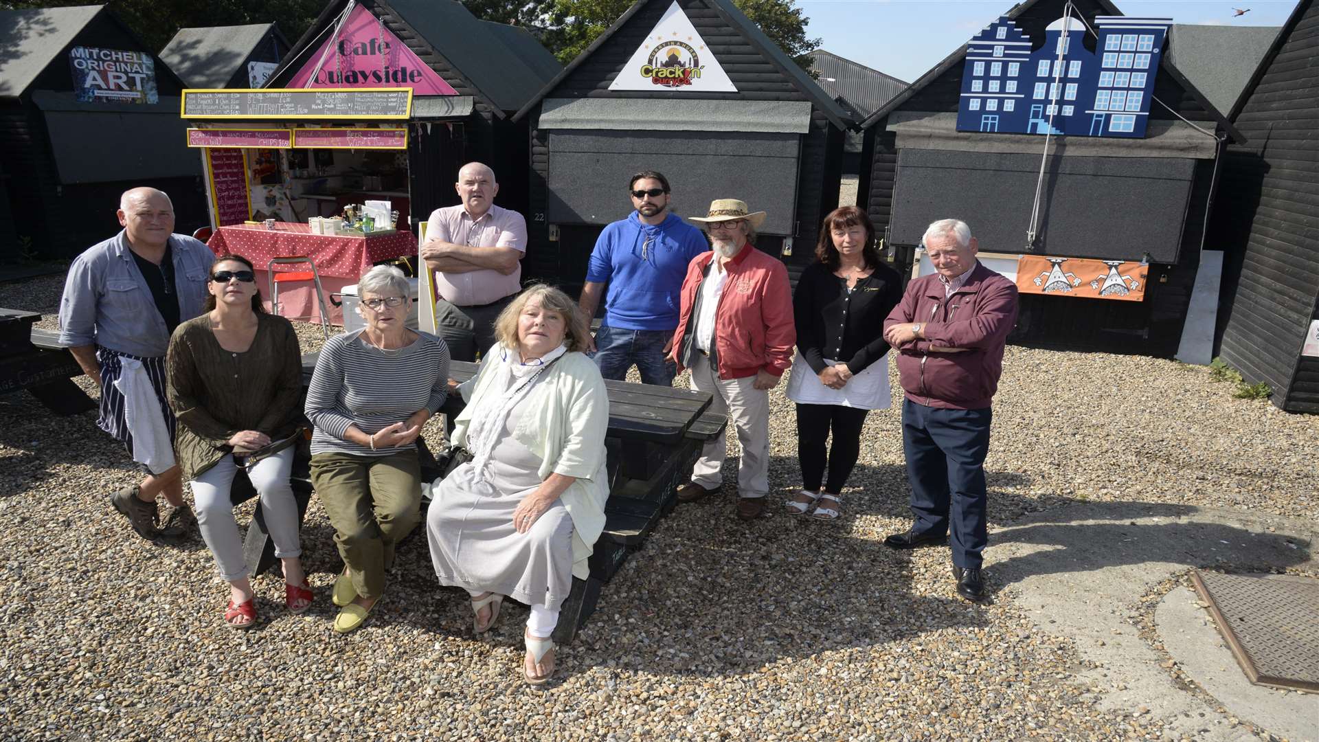 The future of the Whitstable Harbour Village is in doubt