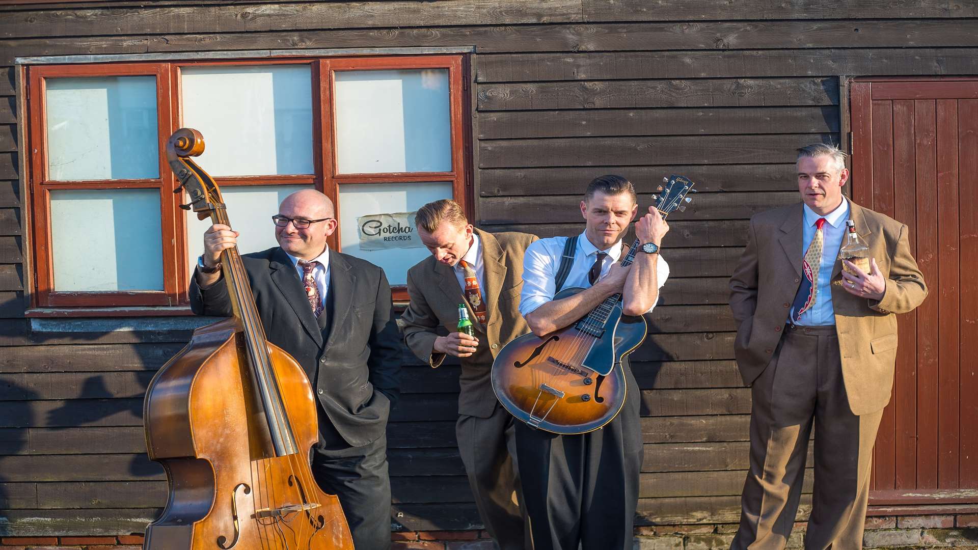 The Devil's Cut Combo, which includes Rev Paul Kish on double bass, will be at Yalding's Vicar's Picnic