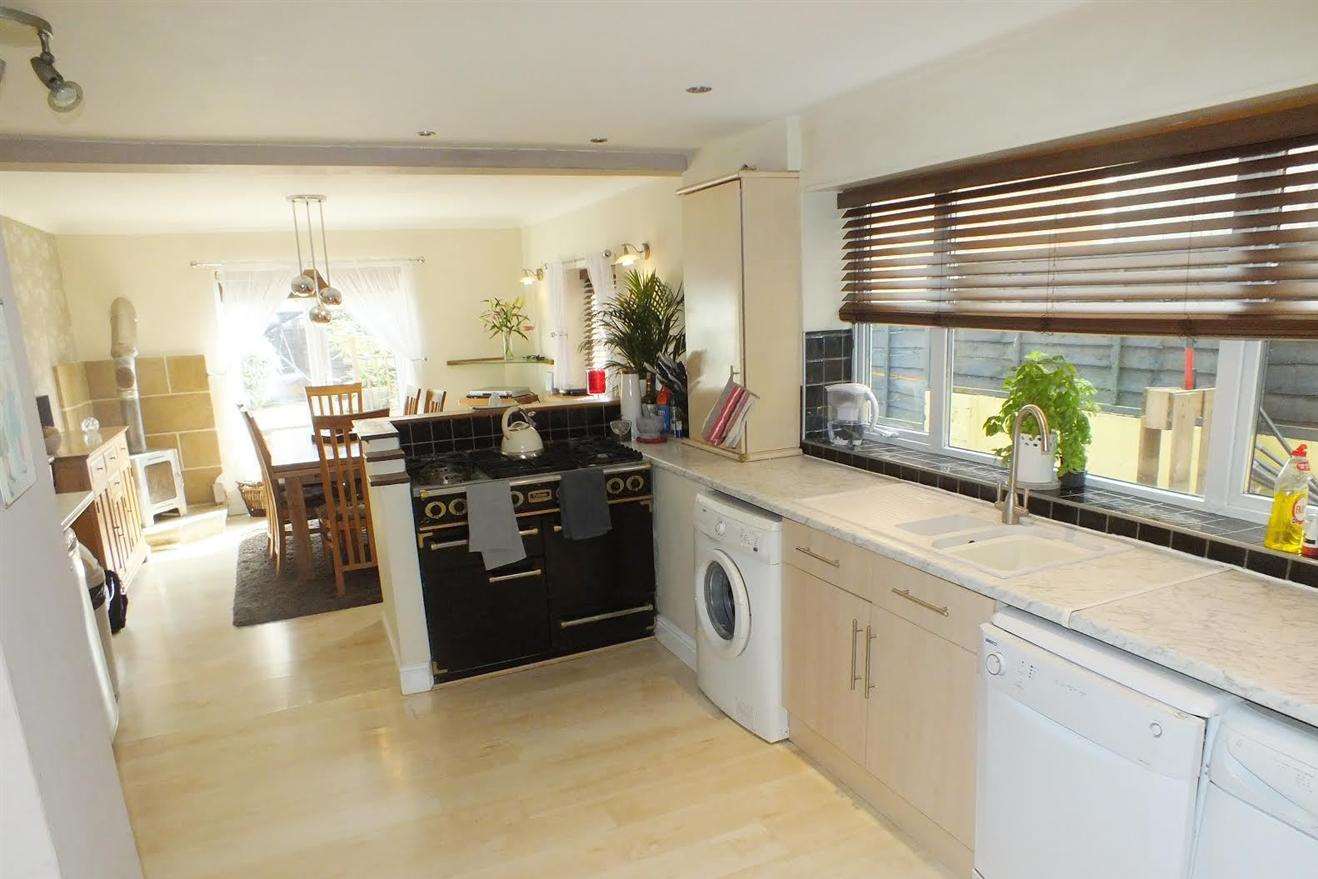 The kitchen/dining area of the property in Cheriton