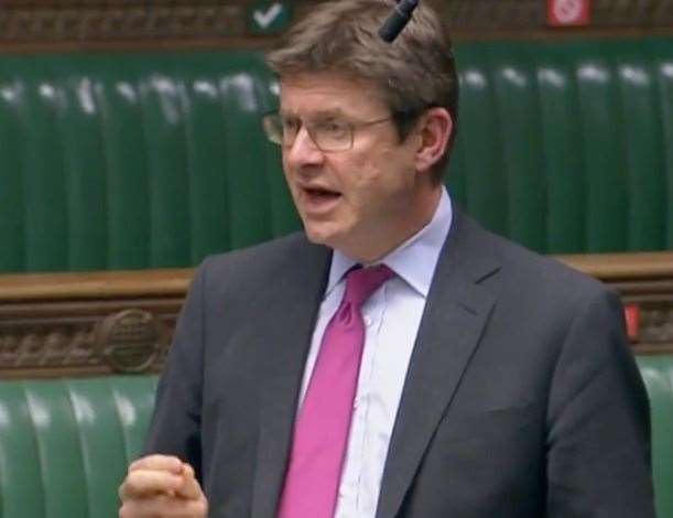 Greg Clark speaking in the House of Commons yesterday. Picture: Parliamentlive.tv
