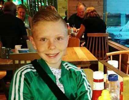 Lewie Herbert, 14, was filmed being picked up and thrown by a supermarket security guard
