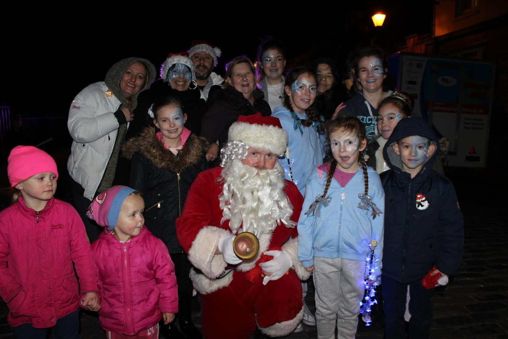Father Christmas at Queenborough lights parade last year