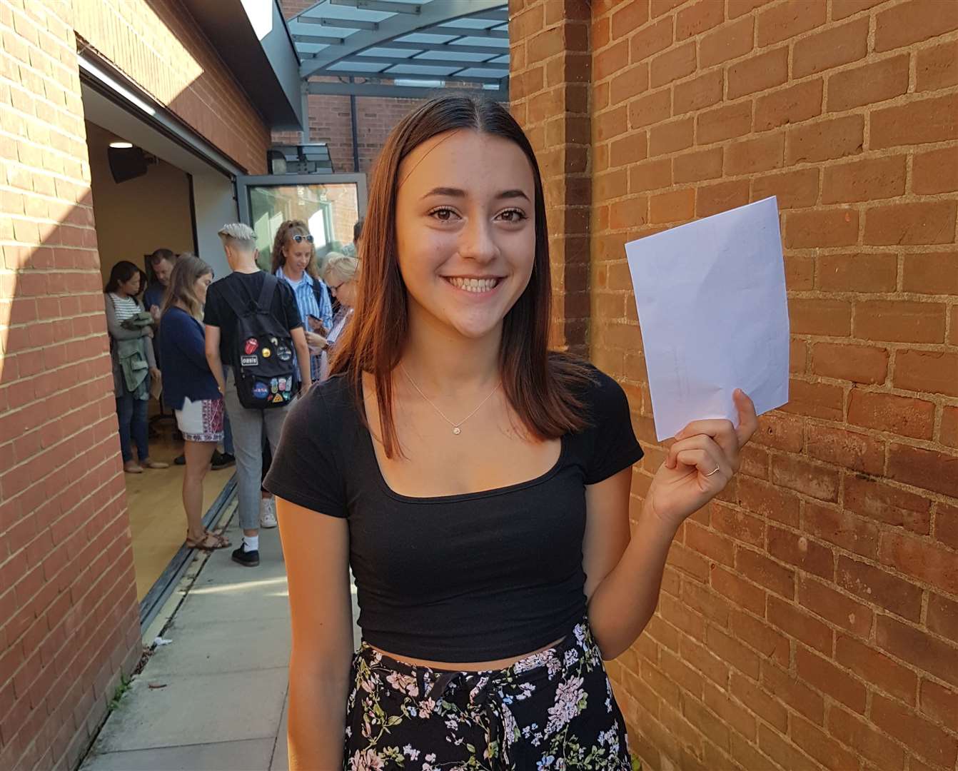 Libby Moore excelled in the exams, getting eight 9s, two 8s and an A (15597912)