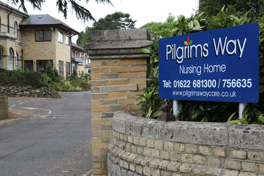 Pilgrims Way Nursing Home, in Bower Mount Road, Maidstone