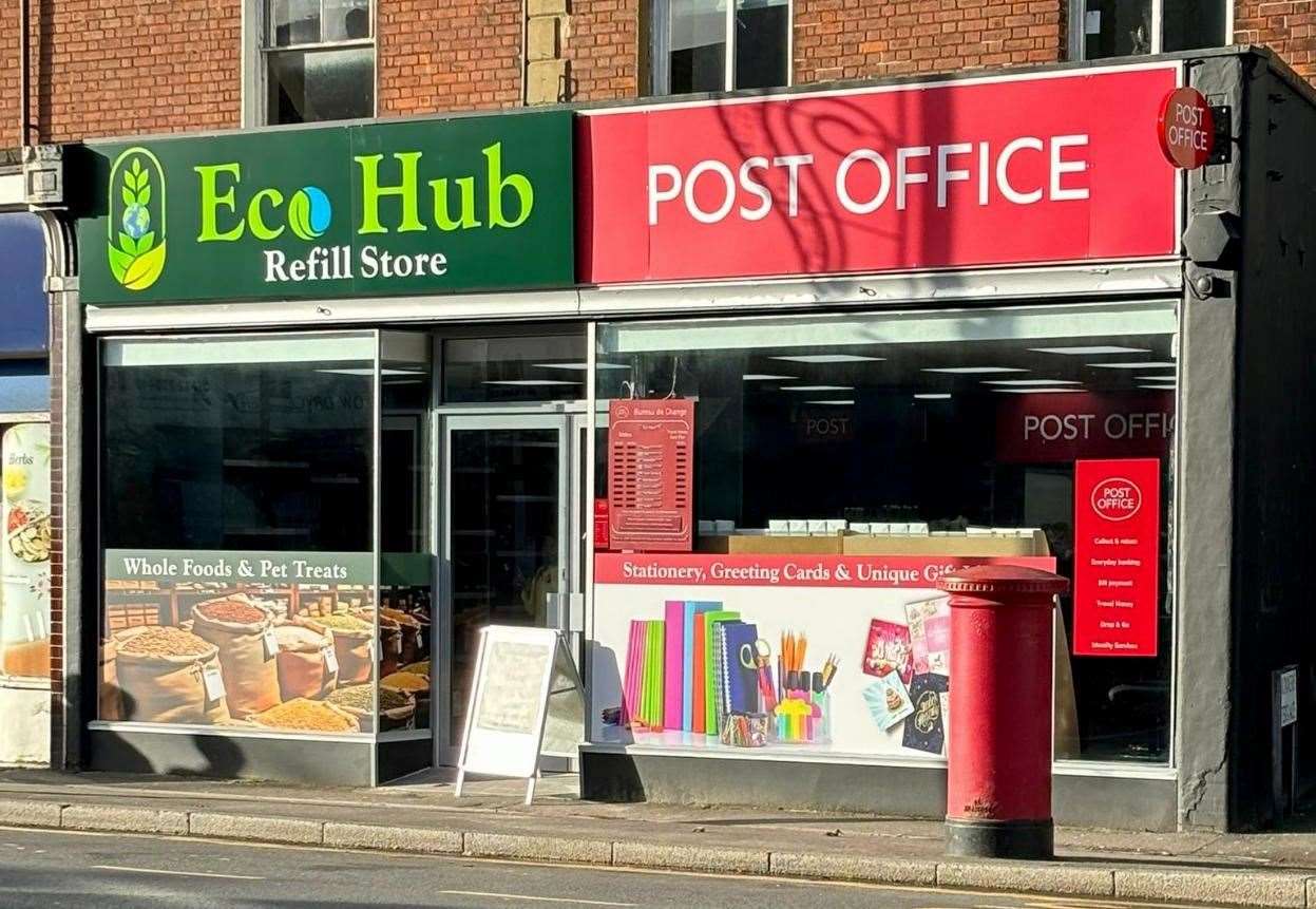 The new permanent Post Office in Quarry Hill Road, Tonbridge. Picture: Post Office