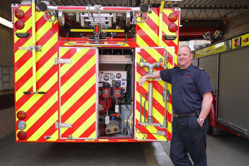 Tony Fox is leaving Sheppey fire station after 22 years