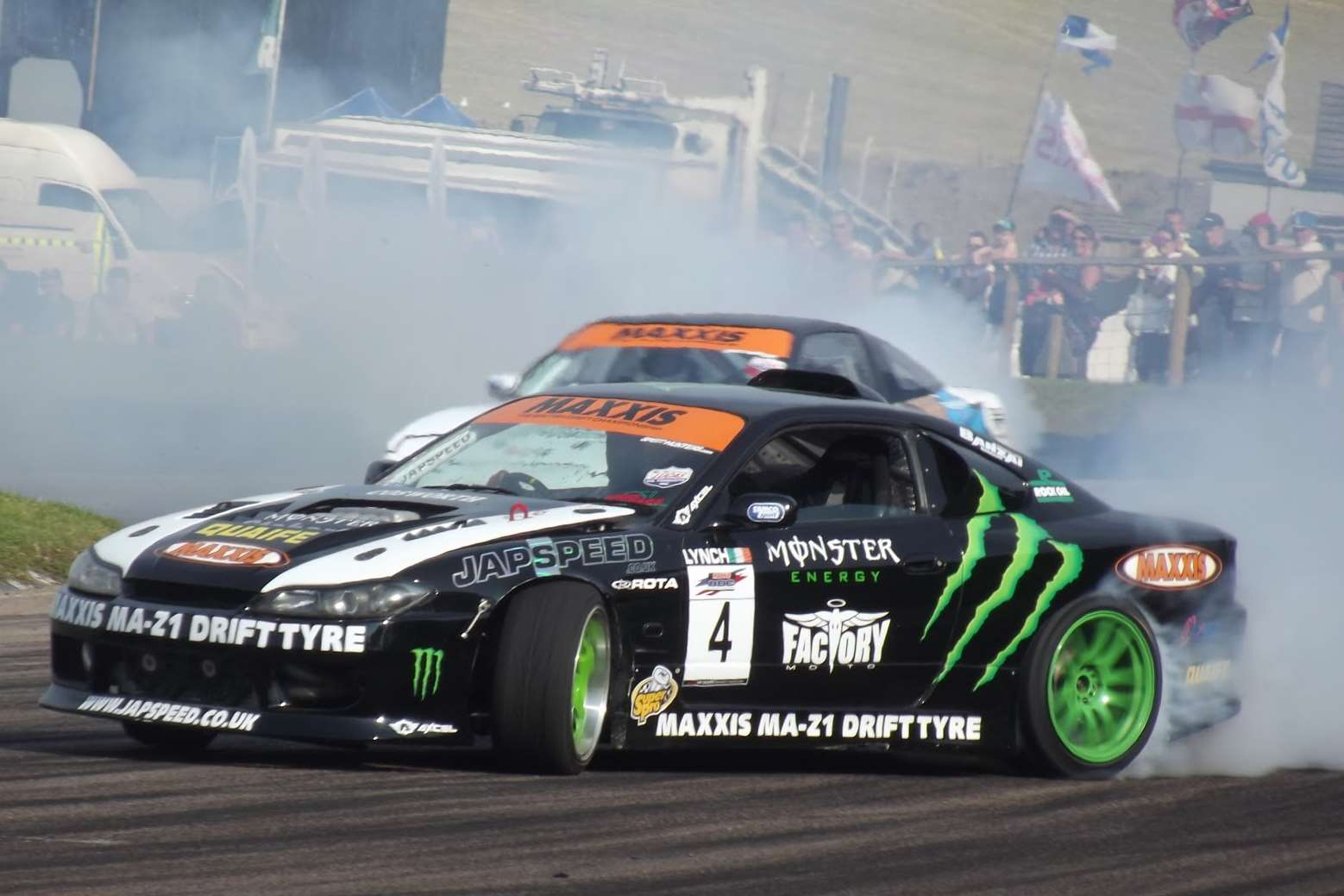 The British Drift Championship is a popular event at Lydden Hill. Picture: Joe Wright