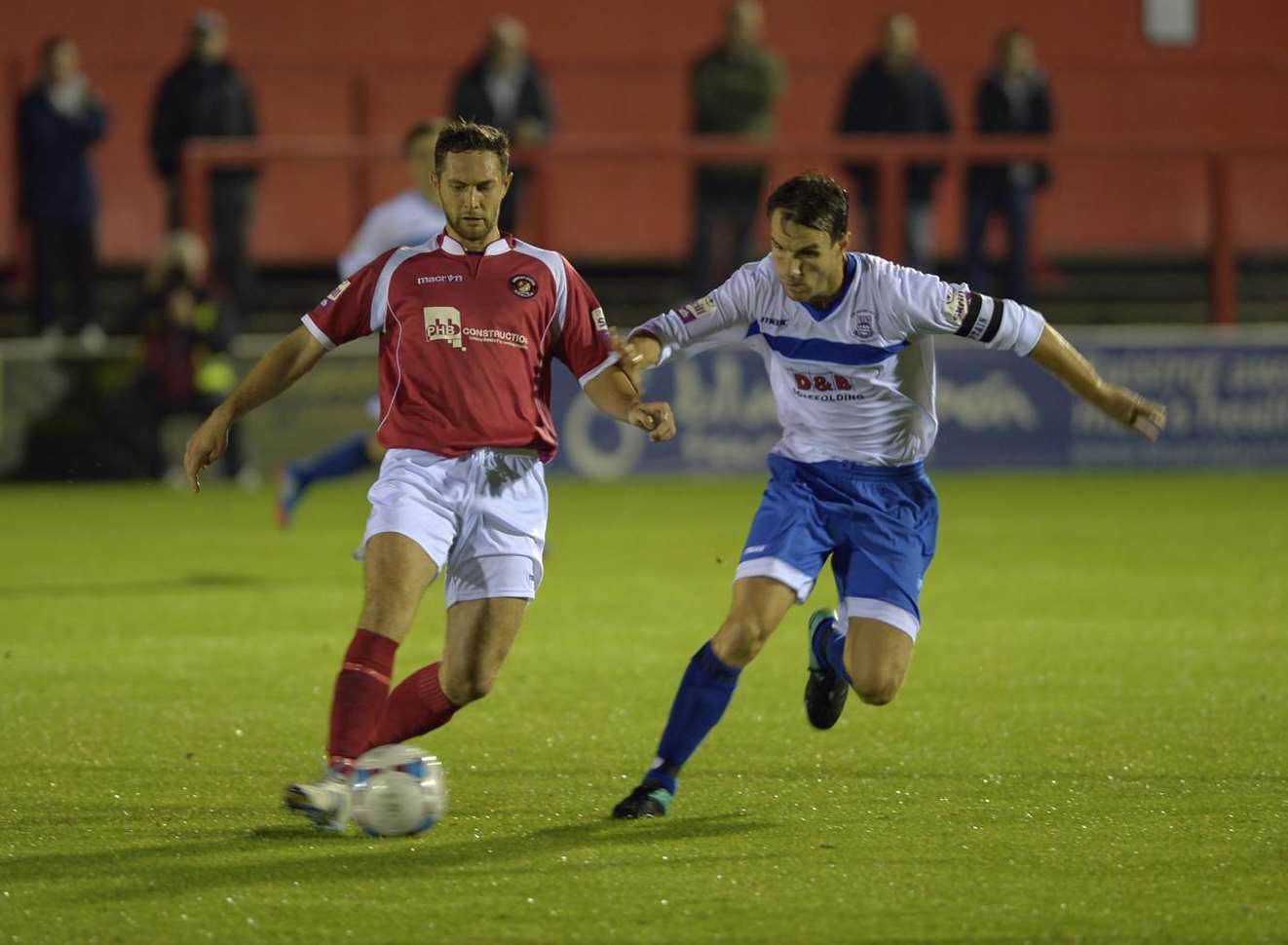 Dean Rance in action for the Fleet against Chelmsford City Picture: Andy Payton