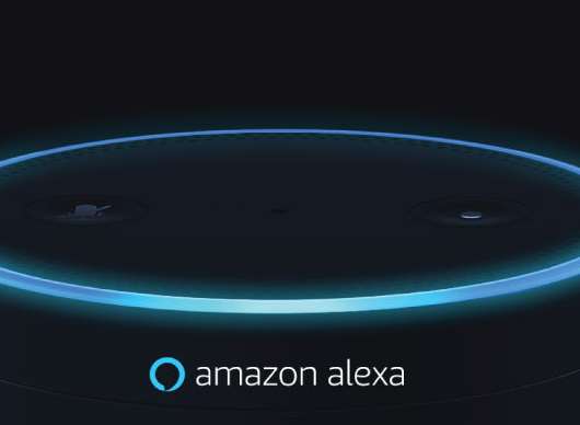 The Amazon Echo is an Alexa-enabled device. Stock image