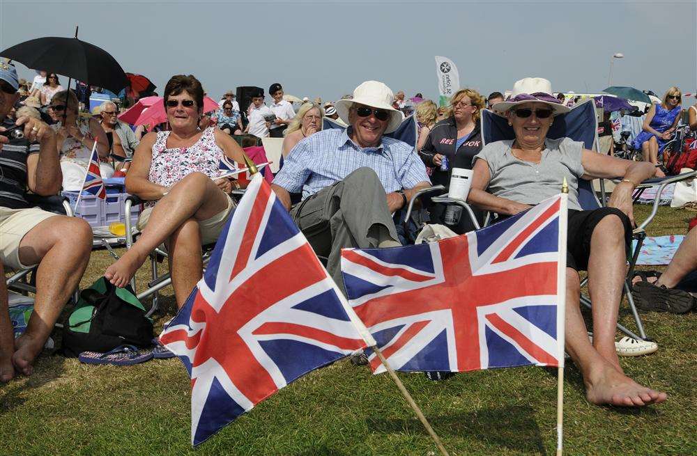 Patriotism will be the order of the day on Walmer Green