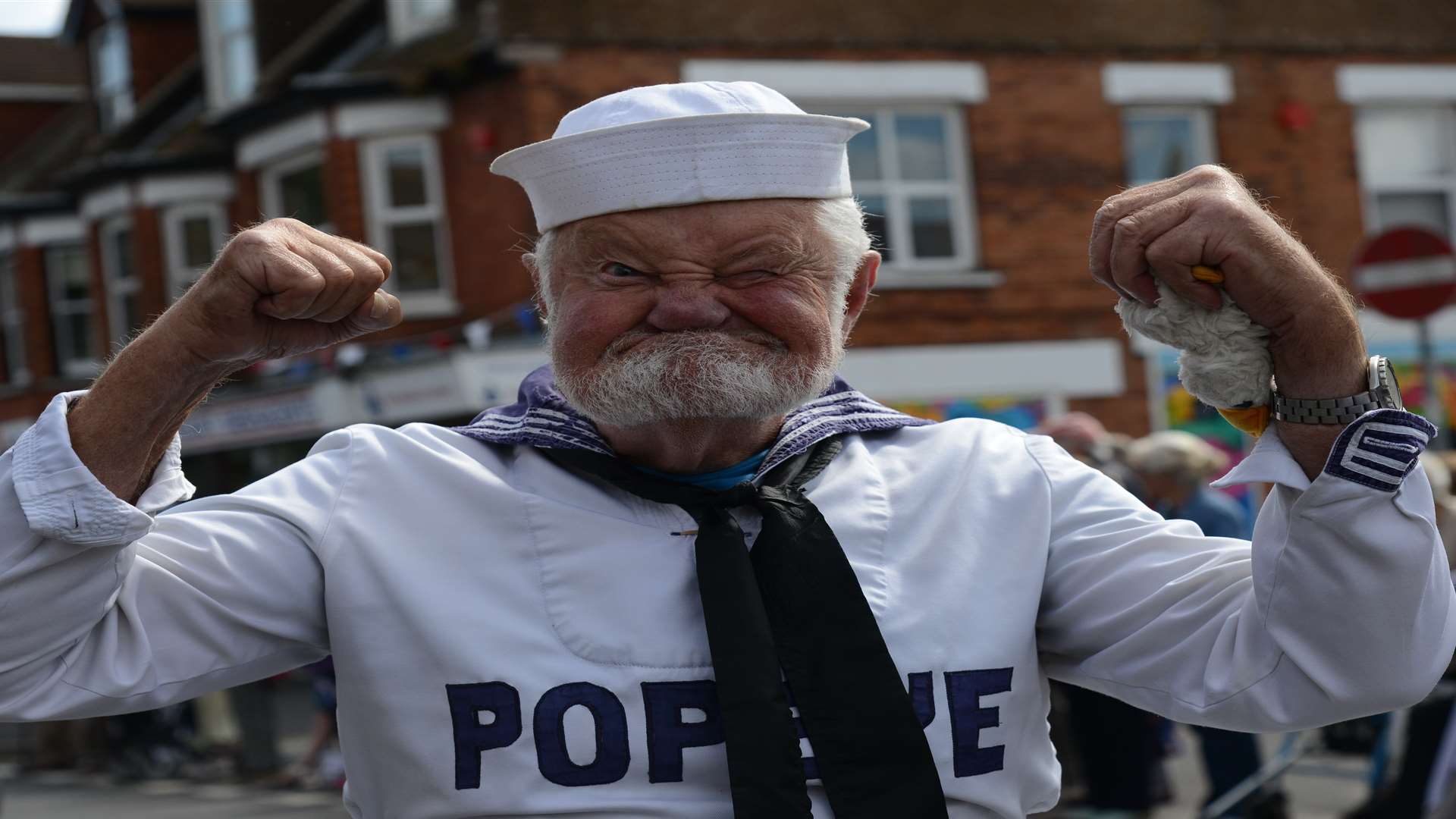Popeye at New Romney Country Fayre