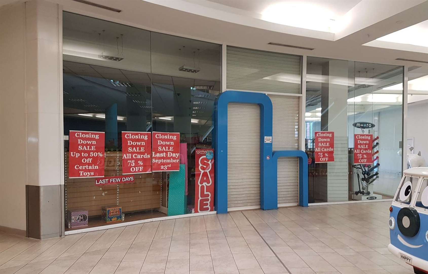 The Kids Stuff Toy shop closed in 2018