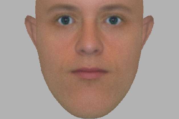 An efit of a man being hunted by police over a sex attack