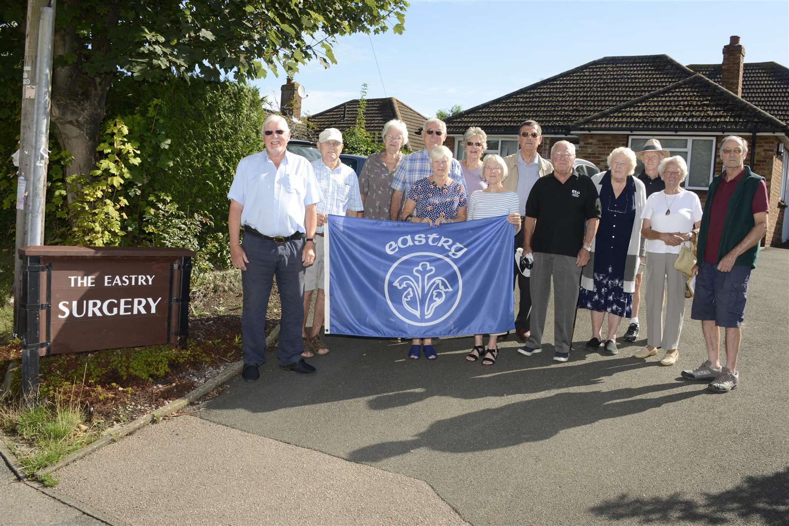 The Eastry Surgery is due to close.Villagers are angry..Picture: Paul Amos.